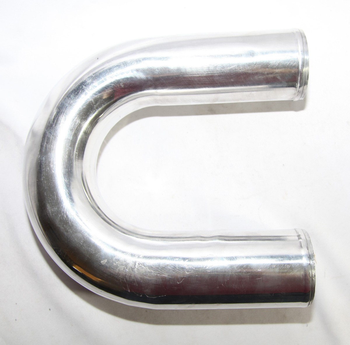 Universal 4 OD 180 Degree Aluminum Pipe Intake Turbo Intercooler