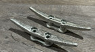 2 pack 6" Cast Iron Galvanized Dock Cleat Rope Tie Down Anchor Marine Boat Multi