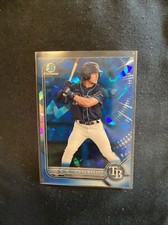 2022 Bowman Chrome Draft Sapphire Dru Baker #BDC-158.        EN3