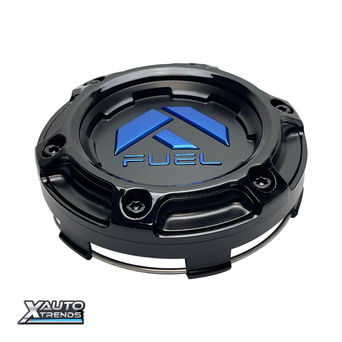 kaaaa999‼️ Fuel Off-Road Black Wheel Center Cap w/ Blue Logo 1004