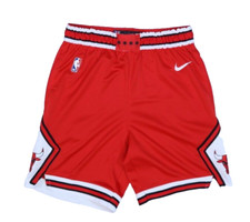 Pantaloncini Chicago Bulls Nike Uomo NBA Red Swingman Edizione Icon Taglia Medium 34 Nuovi con etichette
