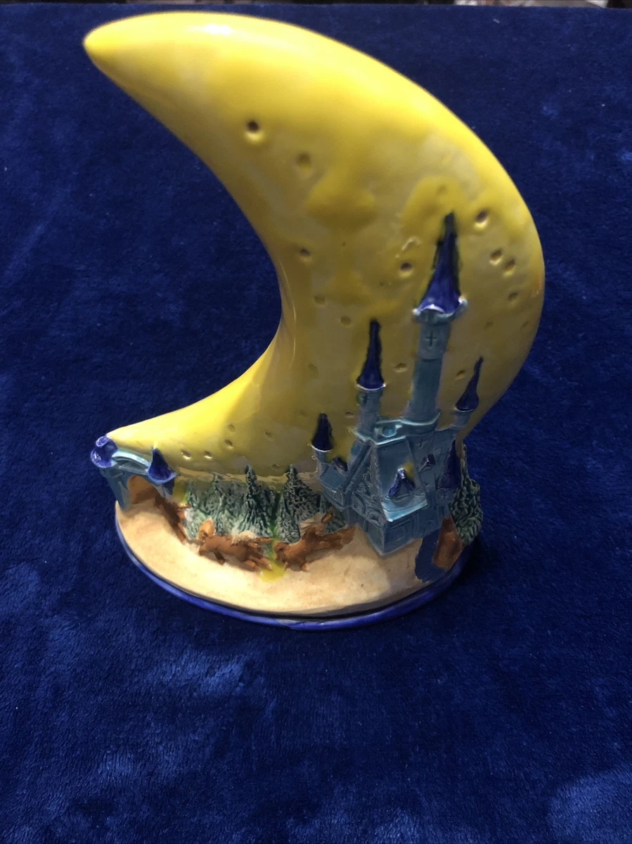 Ceramic moon night sale light