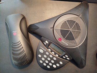 Polycom SoundStation 2 LCD Audio Conference Phone- Einsatzbereit ALLE Komponente