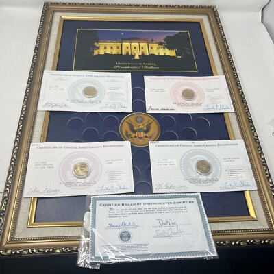 ★アンティーク★ アメリカ　2007 $1 4pc 大統領ドル セット ★ ☆アンティークコイン☆ アメリカ 2007 $1 4pc 大統領ドル セット ☆