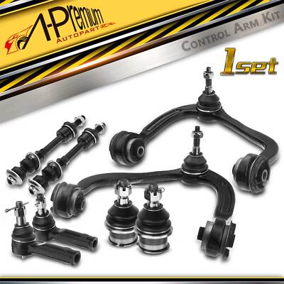 A-Premium 8xFront Control Arm Sway Bar Link Tie Rod End for Ford F-150 2005-2008
