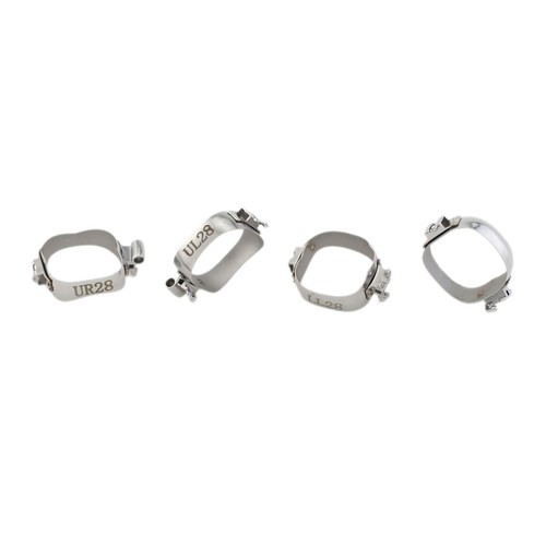 Orthodontic Molar Bands MBT 022 Weld Lingual Sheath Double Convertible Tubes GAC - Picture 5 of 12