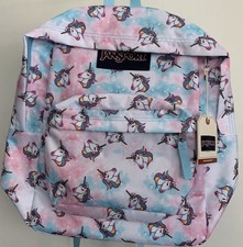 jansport unicorn clouds backpack