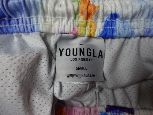 Young LA Block Party/After Party Tie Dye Shorts - Mens Size Small - Picture 12 of 15