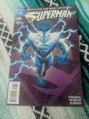 Superman 2nd Series 123 Dc 1st Blue Suit 1st Print Cover 