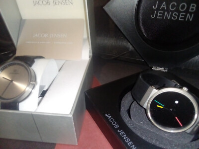 Jacob Jensen Gents Watch Titanium Series 640 Classic Danish Design   Boxed