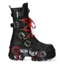 New Rock Boots WALL028B-C1
