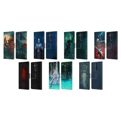 OFFICIAL CHRISTOS KARAPANOS KEY ART LEATHER BOOK CASE FOR NOKIA PHONES