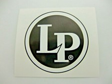 LP LATEIN PERCUSSION DRUMMER AUFKLEBER STICKER SCHÖN NEU SEHR SELTEN DECAL BUMPER 
