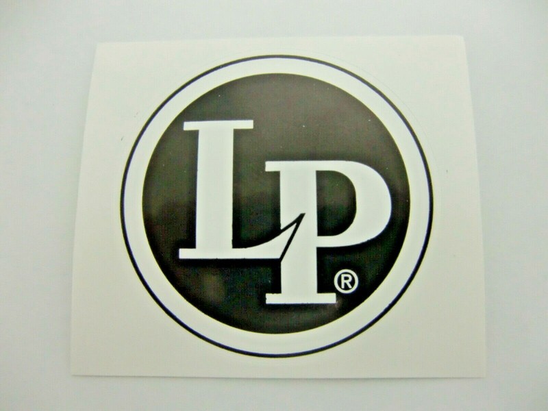 LP LATIN PERCUSSION DRUMMER DECAL STICKER NICE NEW VERY RARE DECAL BUMPER 