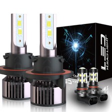 For Dodge Ram 1500 2500 3500 2006 07 2008 Led Headlight Fog Light Bulbs 6k For Dodge Ram 1500 2500 3500 2006 07 2008 Led Headlight Fog Light Bulbs 6k