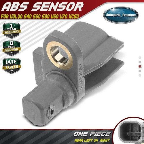 Volvo Rear Abs Sensor Rear Left or Right ABS Wheel Speed Sensor for Volvo S60 S80 V60 V70 ...
