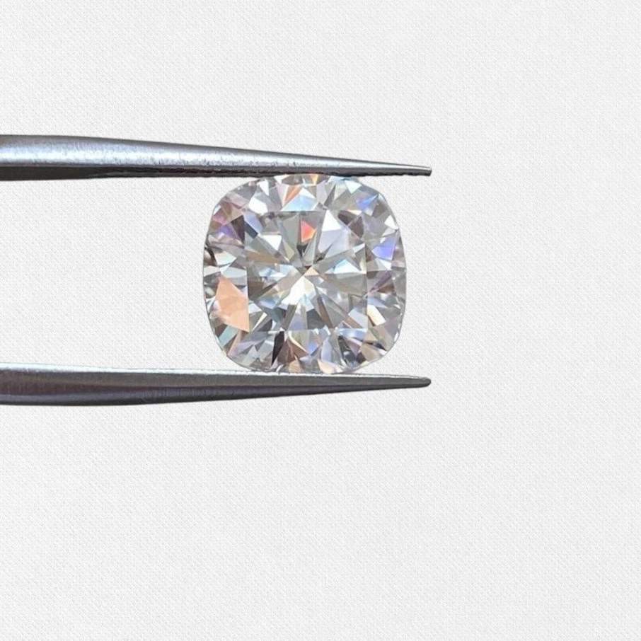 Cushion Cut 2 mm 3 mm 4 mm 5 mm 6 mm Lab Grown Diamond, CVD, Loose Diamond for E - Image 4 of 4