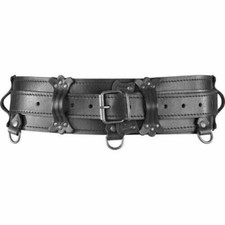 Medieval Knight Roman Gladiator Leather Waist Armor Wide Kidney Belt Waist Belt
