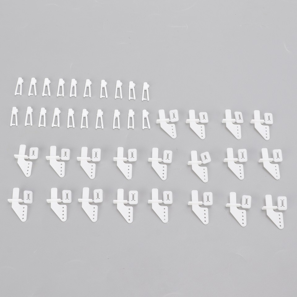 20 Sets 4 Hole Control Horns Clevis Kit KT Rudder Angle For RC Airplane
