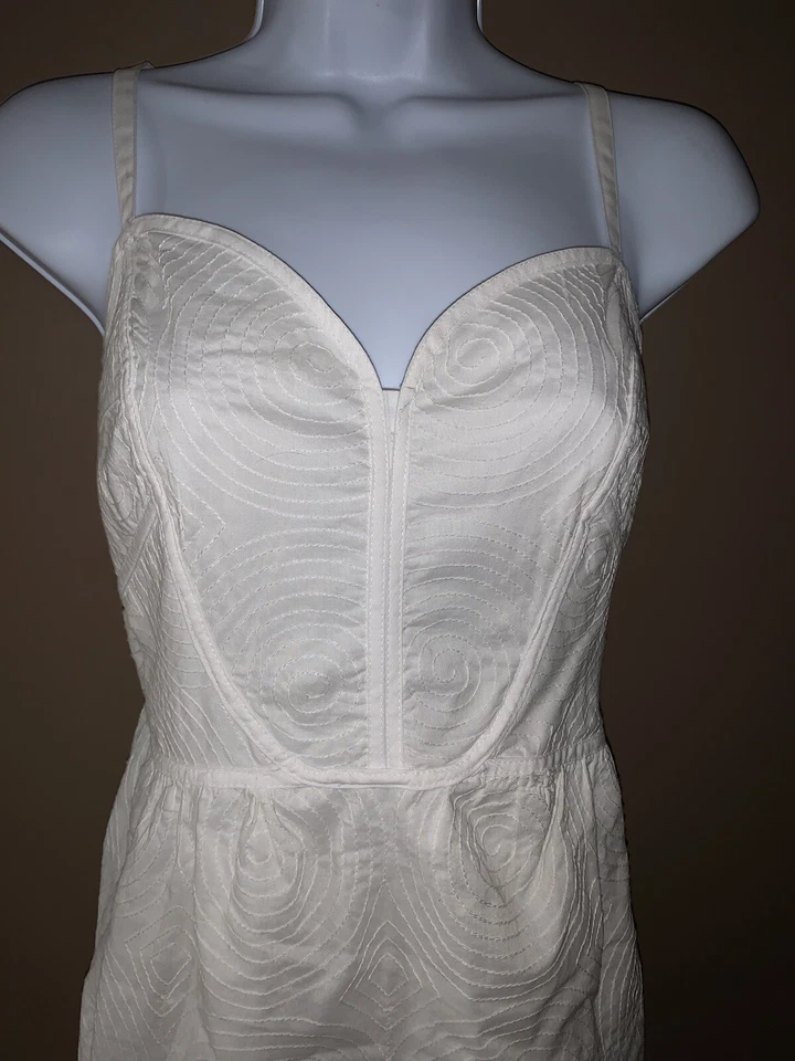 Apostrophe Womens White Dress Size 12 Large L  - Image 2 of 4