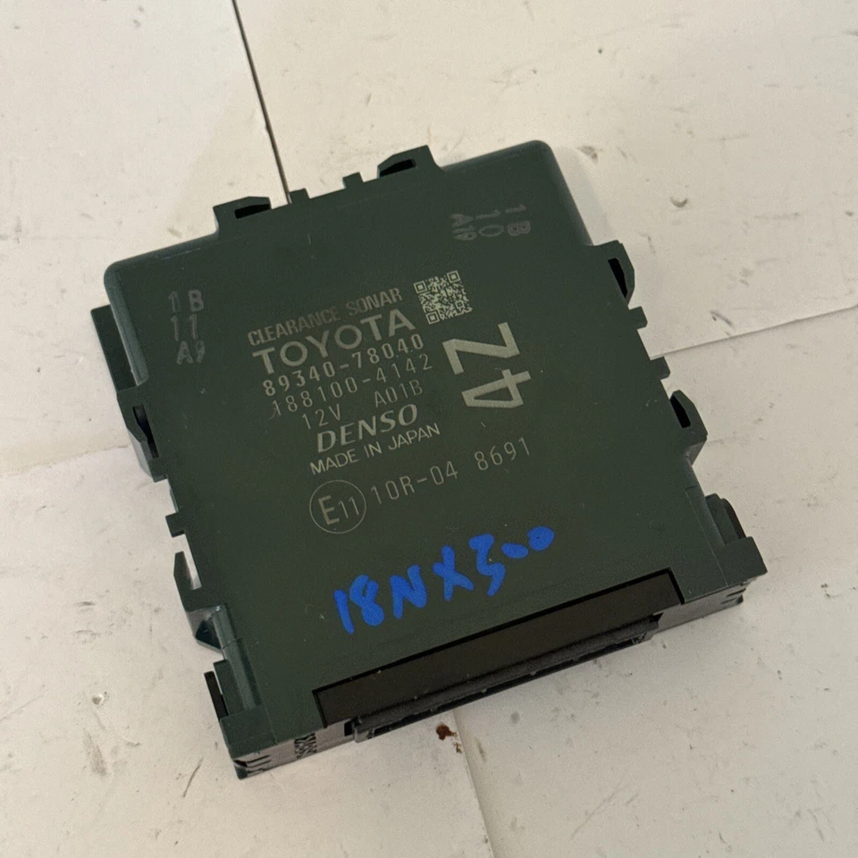 2018 LEXUS NX300 DRIVER PARK ASSIST CONTROL MODULE OEM 89340-78040 Foto 2 de 4