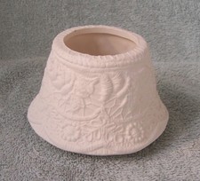 Bisque Ornate Ceramic Lamp Component - fired to 04, ready for glaze or paint
