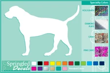 GERMAN WIREHAIR POINTER SILHOUETTE cut vinyl decal #1 Dog stickers
