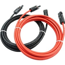 Stabiles Solarkabel 1m - Tinned Copper, einfache Installation, starke Leistung