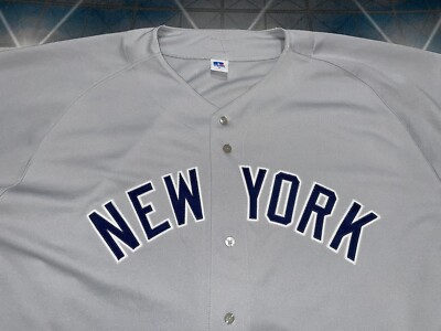 New York Yankees Russell Athletic Vintage Authentic Jersey Sz 56