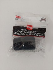 Oatey 39012 Black ABS Automatic Plumbing Air Admittance In Line Vent 1 1/2"