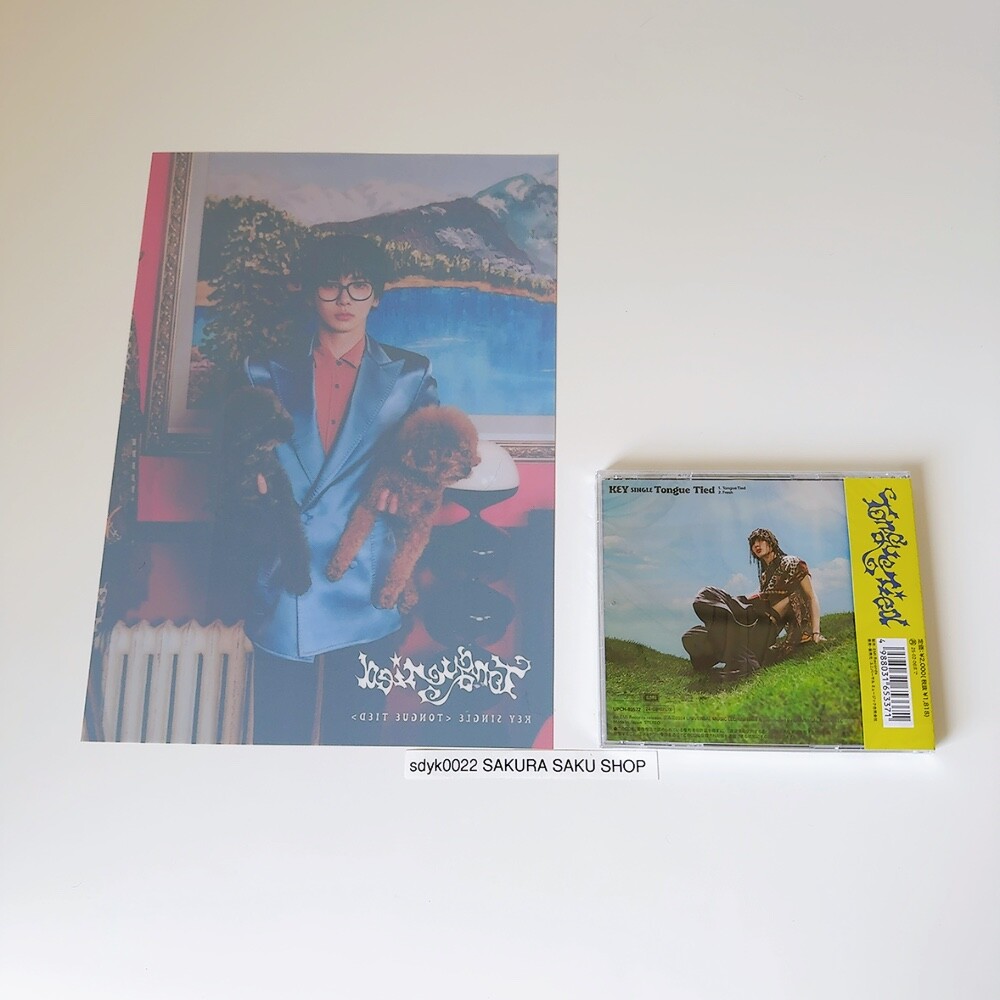 SHINee KEY Tongue Tied Unrealistic Ver. CD+Booklet+Photocard