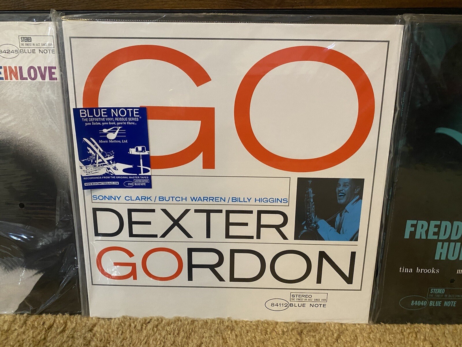 洋楽 GO! DEXTER GORDON 46094 BLUE NOTE 12inch GO! DEXTER GORDON 46094 BLUE NOTE 12inch DEXTER GORDON GO LP