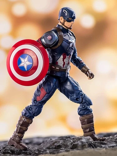 Figura de acción Capitán América Marvel Vengadores Leyendas Héroes de cómic 7" Juguetes nuevos - Imagen 3 de 8