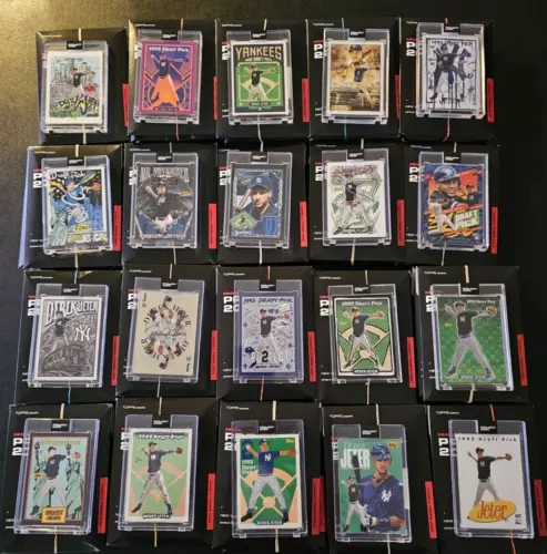 Topps Project 2020 Derek Jeter Collection 20 Card Set ✨(Sealed encased cards)