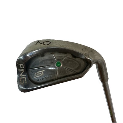 Ping ISI Single 9 Iron Green Dot Steel Stiff Flex 