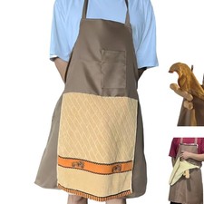 BUENLY Chef's Prank Apron, Creative Aprons for Men, One Size, 1pcs