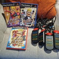 Buzz! The Mega Quiz + The Hollywood Quiz + The Music Quiz + Controllers Bundle