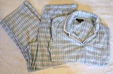 Earth Angels Pajama Set Women's Large Fleece Long Sleeve 2-Piece Pajama Set