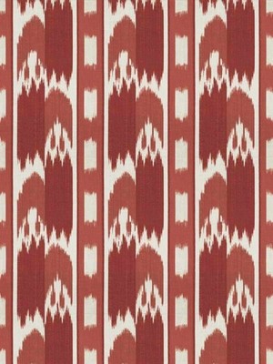 Trend Ikat Stripe Cotton Print Uphol Drapery Fabric- 05616 Ribbon 7 yds 2146506