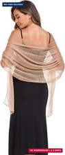 SURVODJA Shawl and Wraps for Evening Dresses Weddings Bridal Scarfs  Lightweigh
