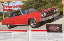 1967 Plymouth Belvedere Gtx 440 V8 Convertible Article Mopar