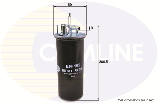 COMLINE EFF155 Fuel Filter for AUDI