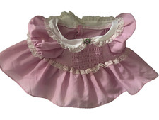 Vintage Pink Fisher Price Puffalump Cat 8002 SMOCKED DRESS ONLY 1986