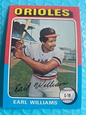 1975 Topps Baseball set break #97 Earl Williams MINT?