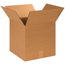 PARTNERS BRAND 14 x 14 x 14 Corrugated Cardboard Boxes, Medium 14L x 14W x