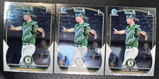 2023 Bowman Chrome Prospects Daniel Susac #BCP-5 Rookie 1st Bowman x3 Lot RC