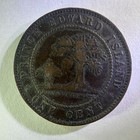 1871 Prince Edward Island One Cent Copper Penny - Pre Confederation Canada - 309 — photo 2