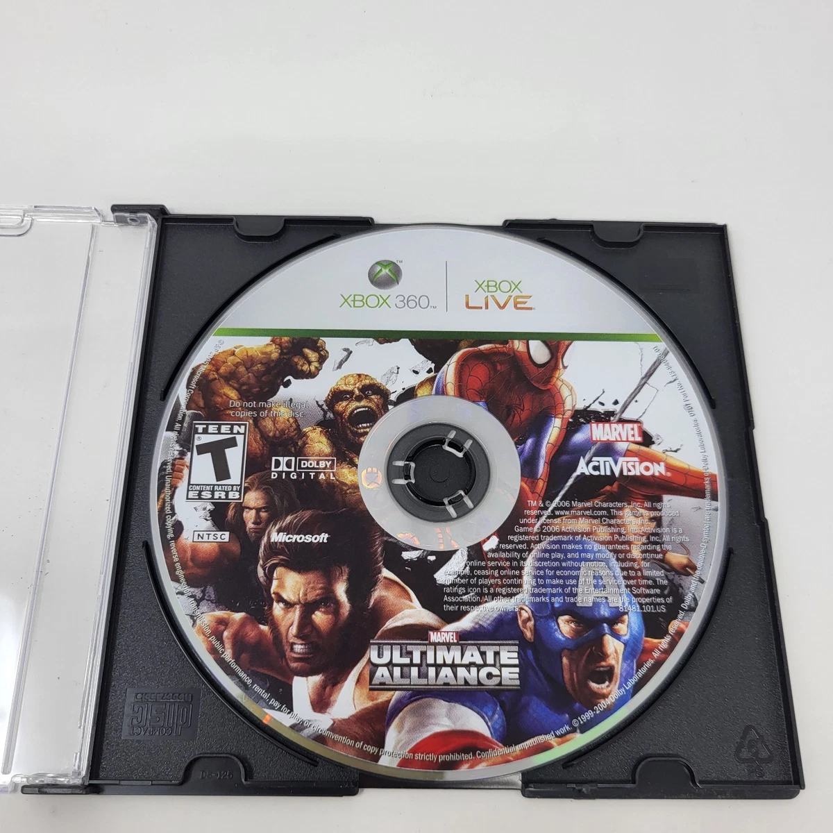 25+ Marvel: Ultimate Alliance Microsoft Xbox 360 Video Games for