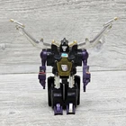 Vintage Transformers G1 Shrapnel Decepticon Insecticon Figure Black Purple