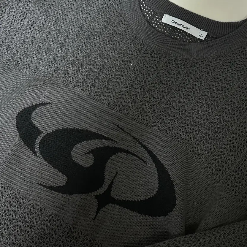 Codegraphy Knit Sweater L Size - Unique Design - image 1